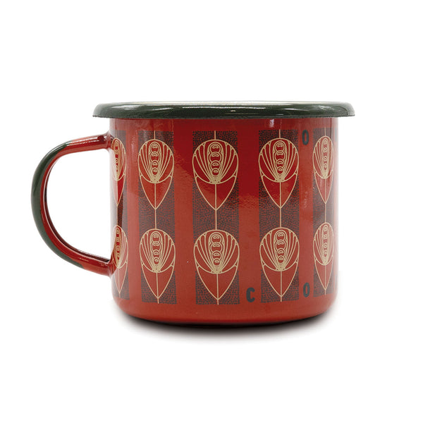 Mucha Enamel Mug (12oz)